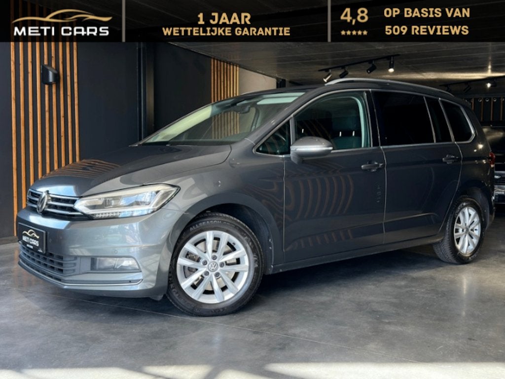 Volkswagen Touran 1.5 TSI DSG | Camera | Sensor | ACC |7-zit, Auto's, Volkswagen, Monovolume, 1498 cc, Alcantara, 7 zetels