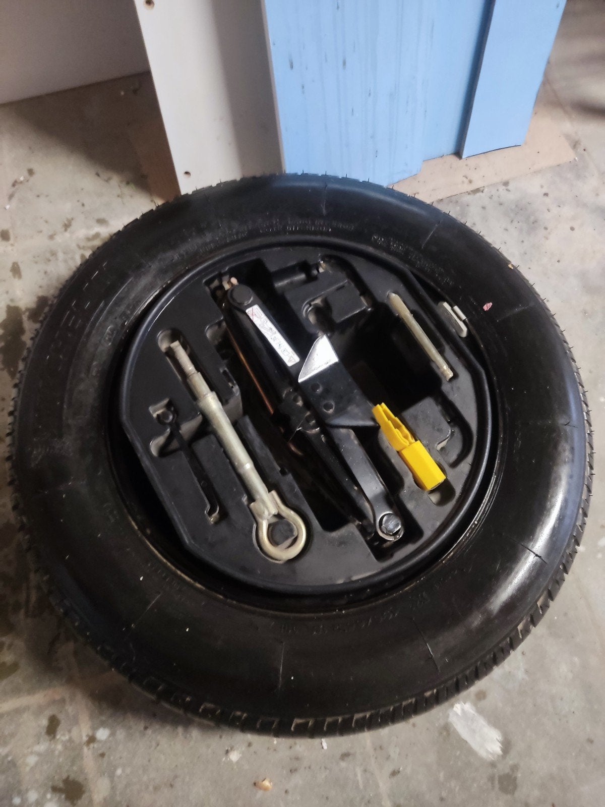 Kit roue de secours complet 195/65 R15 91H Michelin + Cric (, Autos : Pièces & Accessoires, Enlèvement