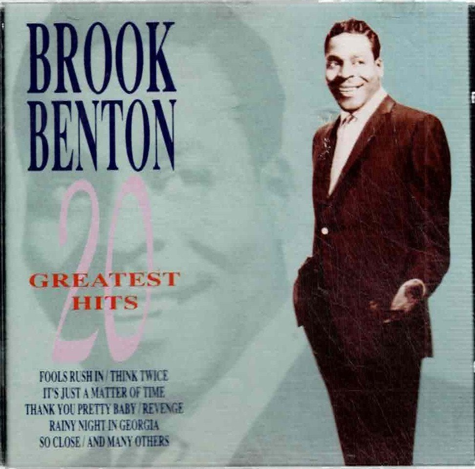 cd  /  Brook Benton – 20 Greatest Hits, Cd's en Dvd's, Cd's | Overige Cd's, Ophalen of Verzenden