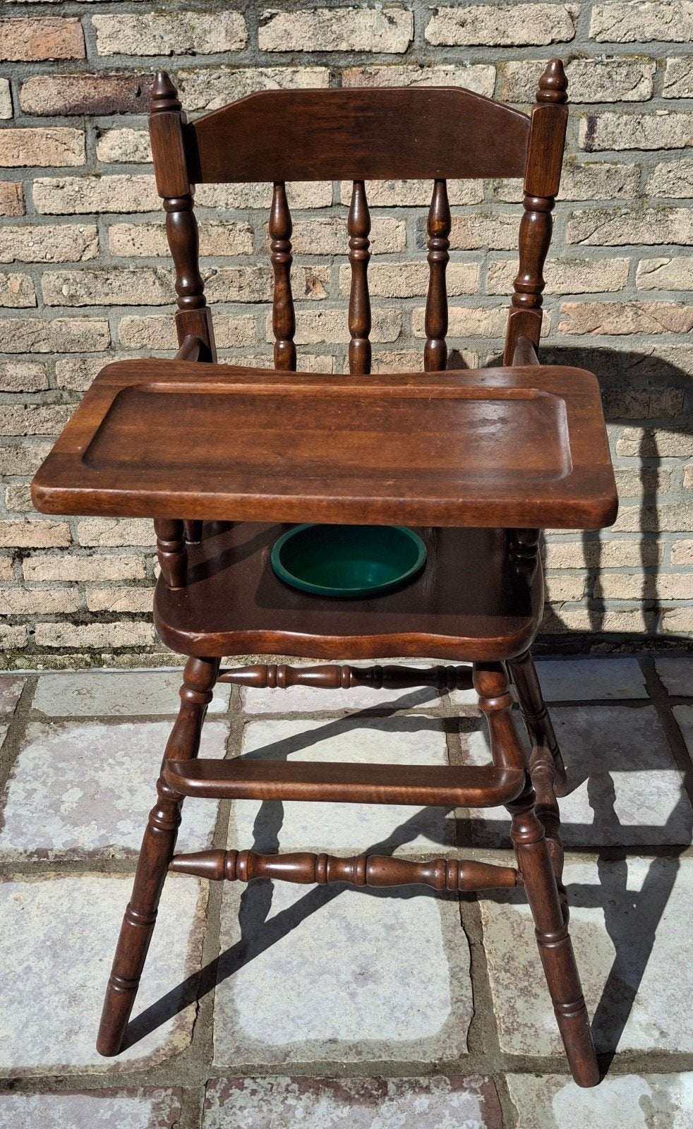 Vintage kinderstoel, Ophalen