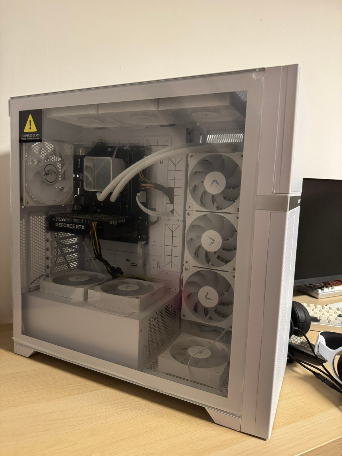 Gaming pc, Informatique & Logiciels, Enlèvement, Comme neuf, Verre, Tôle d'acier