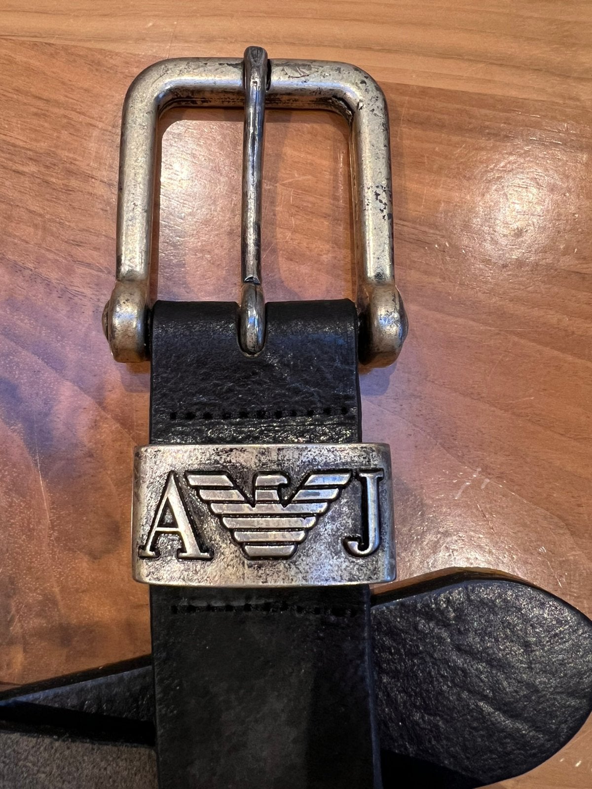 Ceinture Armani Jeans marron foncé/noir vintage, Vêtements | Hommes, Ceintures, Enlèvement ou Envoi, Comme neuf, Noir