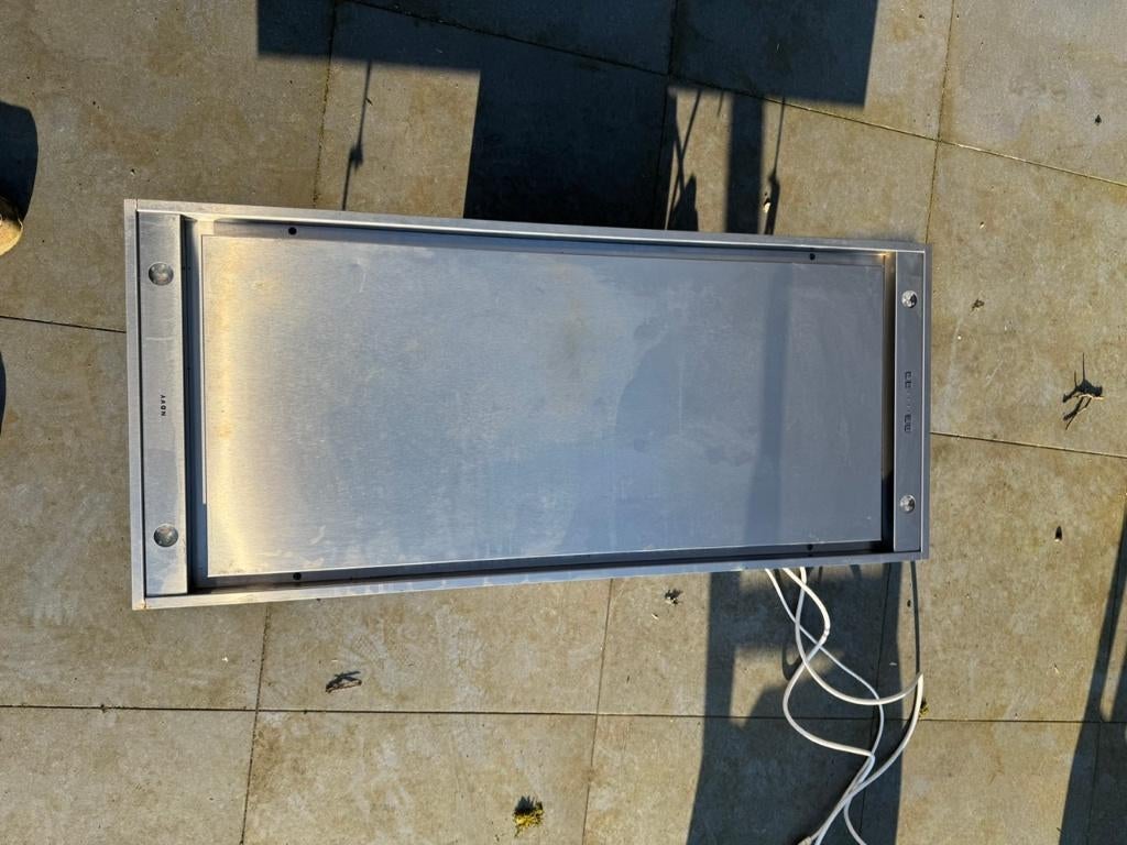 Plafonddampkap Novy Pureline 120 cm, Ophalen, Gebruikt, Onderbouw afzuigkap, Inbouw