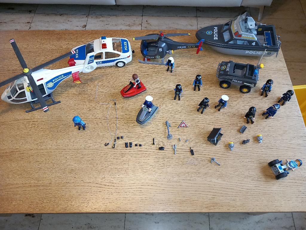 Playmobil Police, Enlèvement, Utilisé