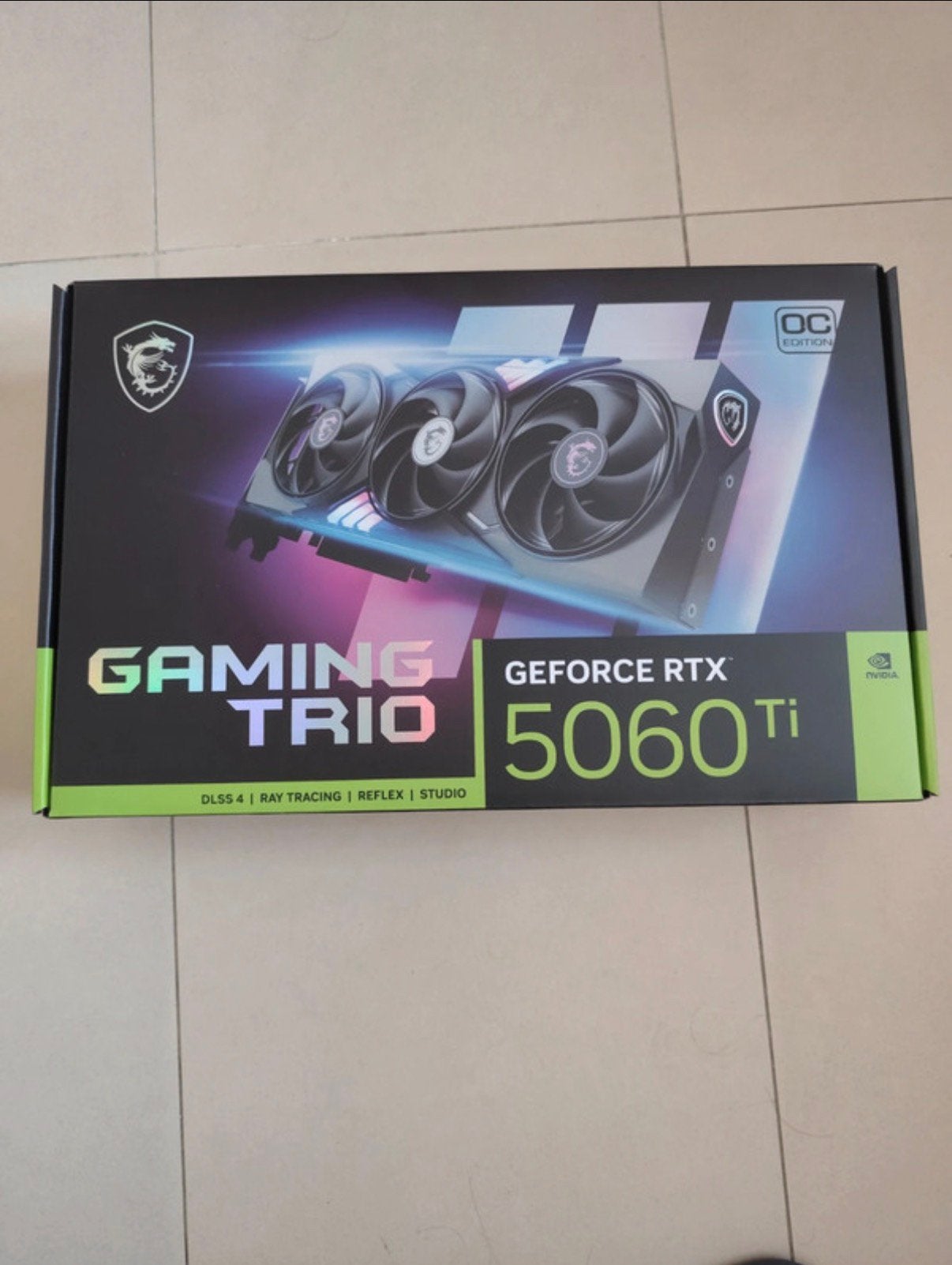 Msi GeForce 5060 TI 8G Gaming Trio OC, Computers en Software, Videokaarten, Ophalen of Verzenden, Zo goed als nieuw