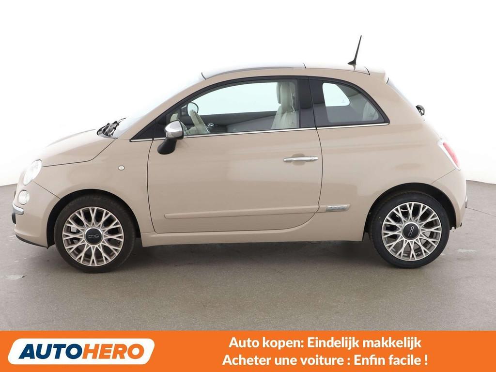 Fiat 500 1.2 Lounge (bj 2015), Auto's, Voorwielaandrijving, 4 zetels, Gebruikt, 1242 cc