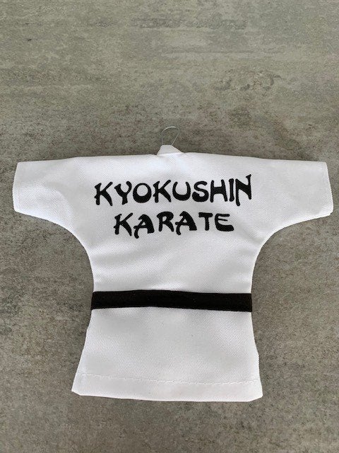 kyokushin karate mini gi (dubbel bedrukt) uniek kyokushinkai, Sports & Fitness, Enlèvement ou Envoi, Neuf, Karaté