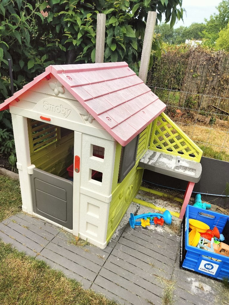 Smoby speelhuisje, Ophalen, Gebruikt, Kunststof