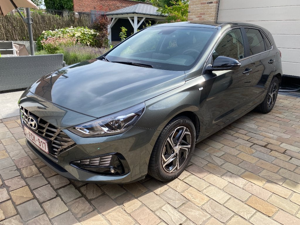 Hyundai I30 5d 1.0 T-GDi 120 48V 7DCT Techno, Auto's, Leder en Stof, Parkeersensor, Particulier, 3 cilinders