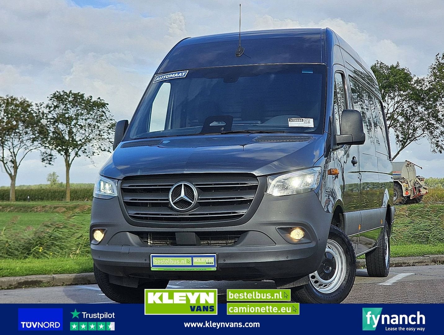 Mercedes-Benz SPRINTER 317 L2H2 Mbux10 LED AC!, Argent ou Gris, Achat, Entreprise, Cruise Control