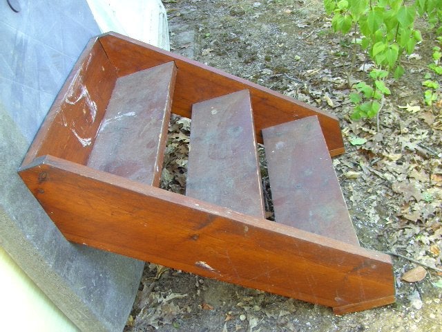 Petit escalier pin solide Adam D, Enlèvement, Utilisé