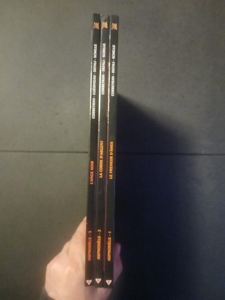 Lot de 3 bd asphodele 1 à 3,EO, avec un ex libris, Enlèvement ou Envoi