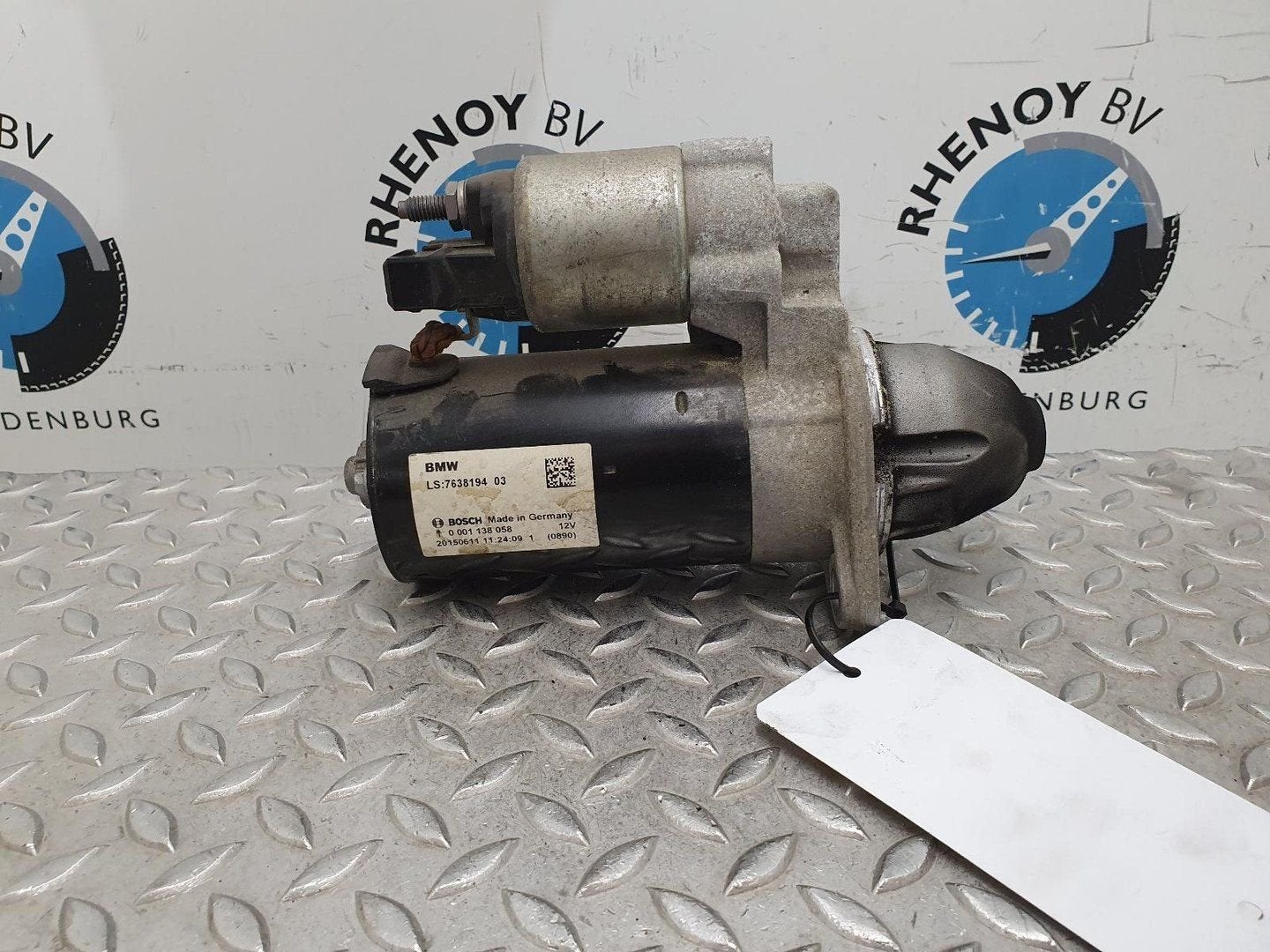 BMW 5 SERIES STARTMOTOR 2014, Ophalen of Verzenden, Gebruikt, ARN erkend