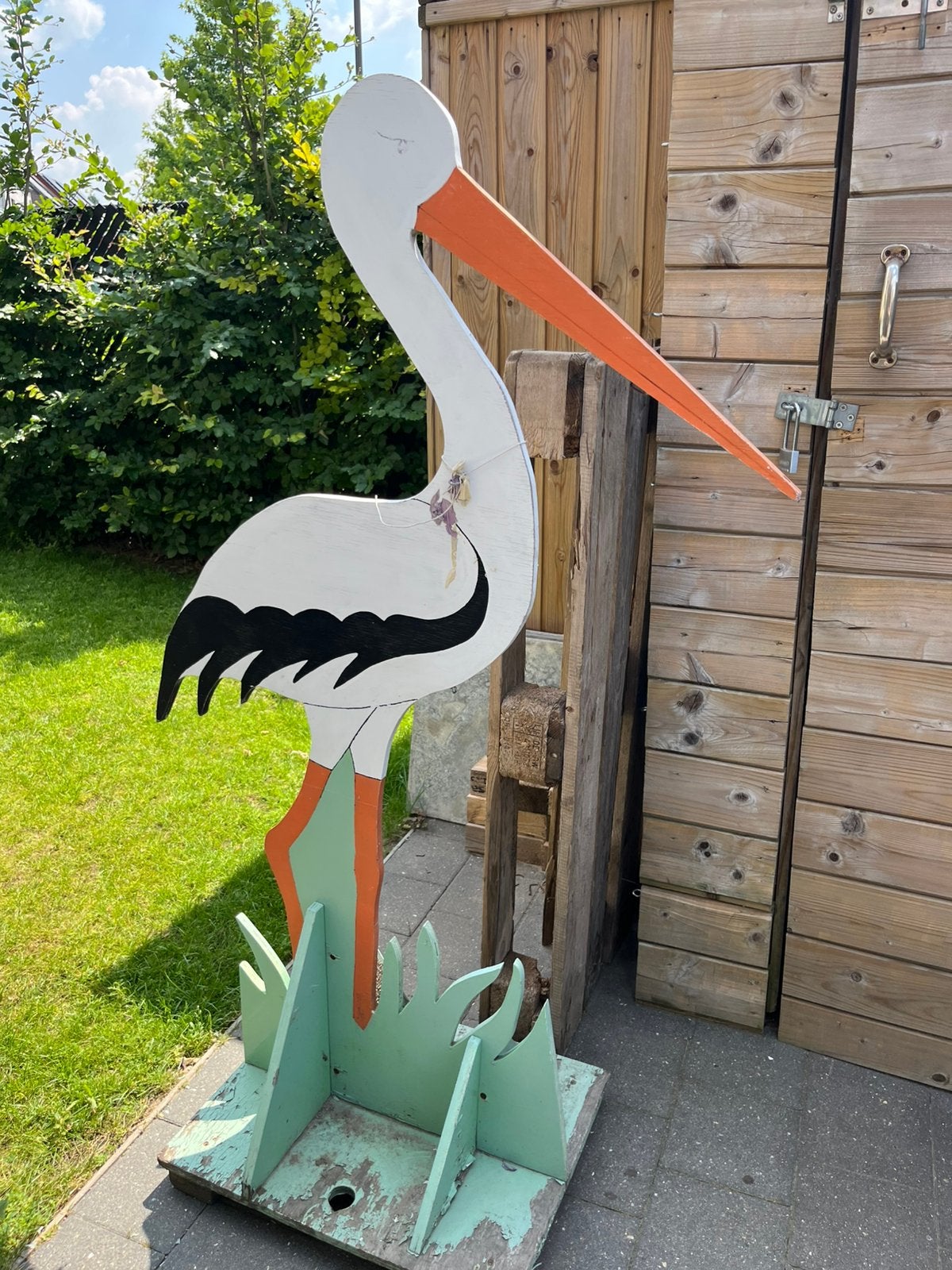 Houten Ooievaar, Enlèvement, Utilisé, Tableau de naissance