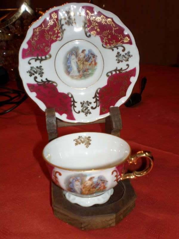 Siertasje of kopje Bavaria Bareuther, Ophalen of Verzenden