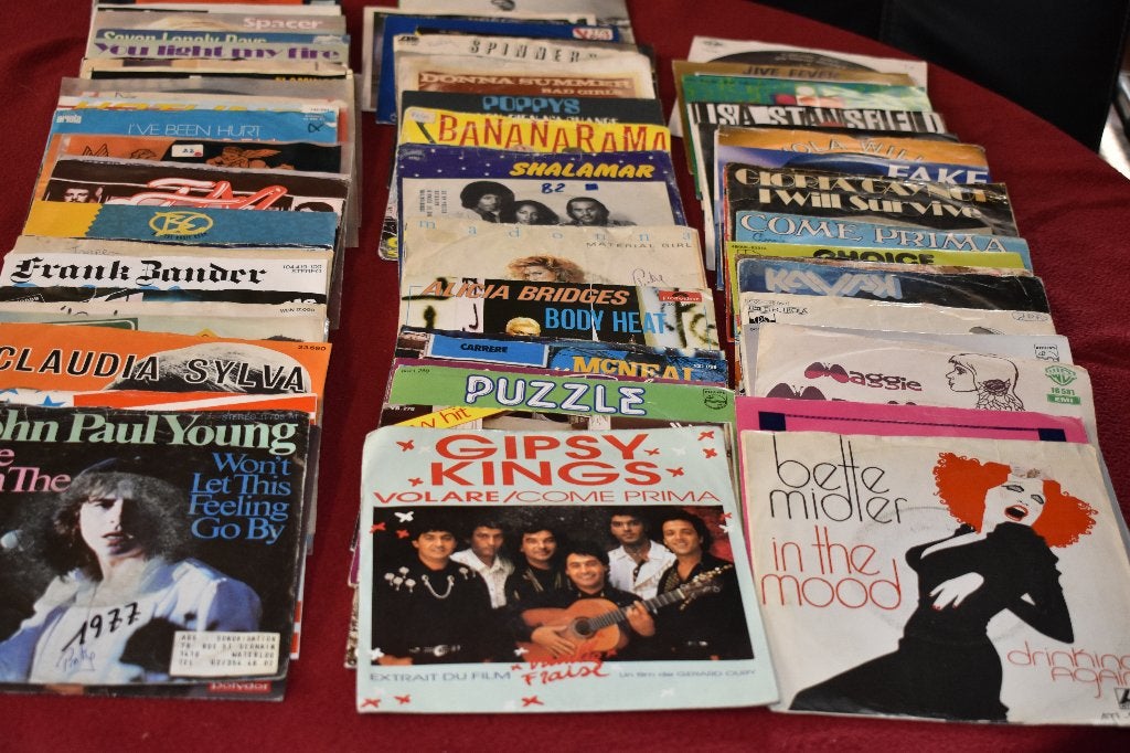 ambiance 45t's vinylsingels  voor jukebox, Cd's en Dvd's, Vinyl | Dance en House, Ophalen of Verzenden, Zo goed als nieuw, Dance