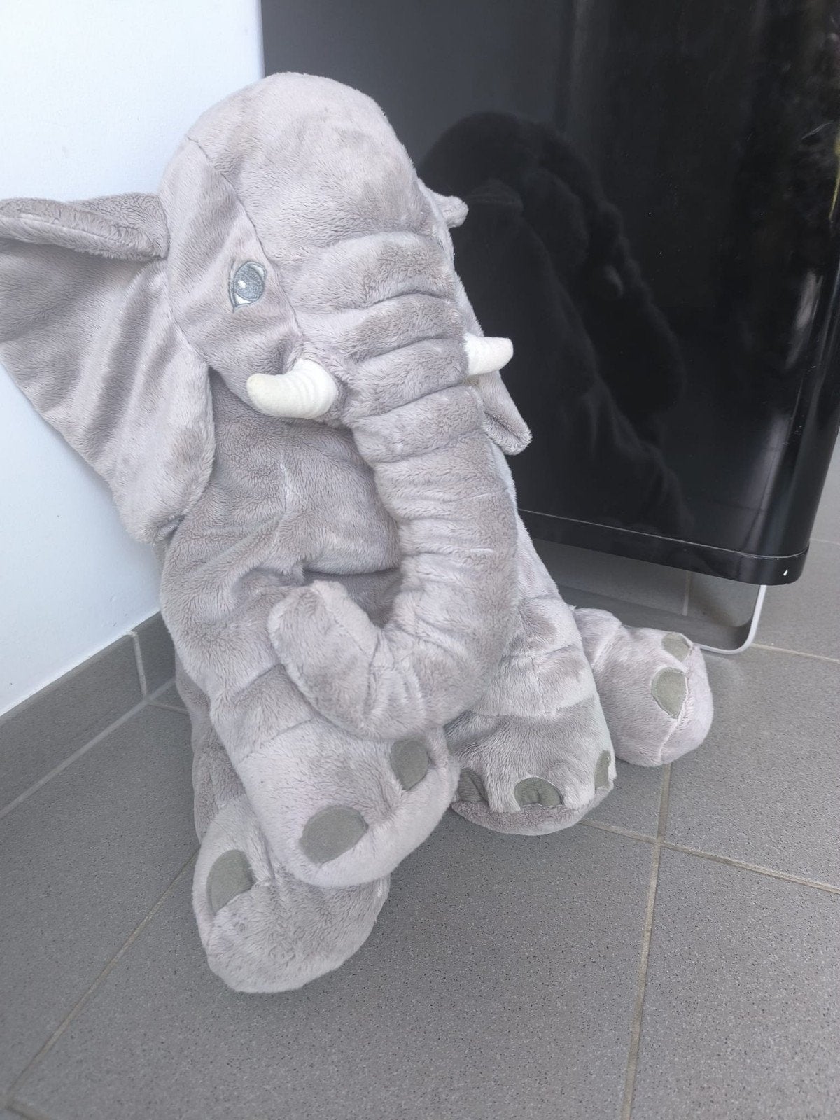 olifant knuffel, Ophalen, Zo goed als nieuw