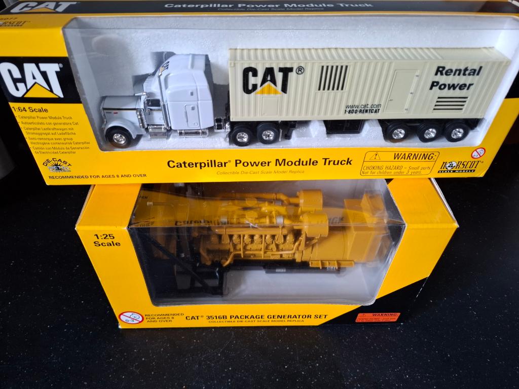 Caterpilar 3516B + Power Module Truck schaalmodel, Verzamelen, Ophalen, Nieuw, Overige typen