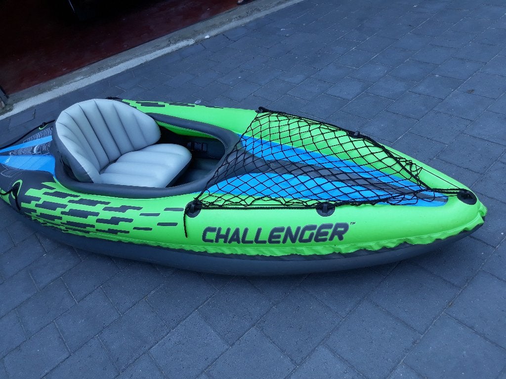 KANO opblaasbaar INTEX, Watersport en Boten, Kano's, Ophalen of Verzenden, Gebruikt, Eén persoon, Opblaasbaar