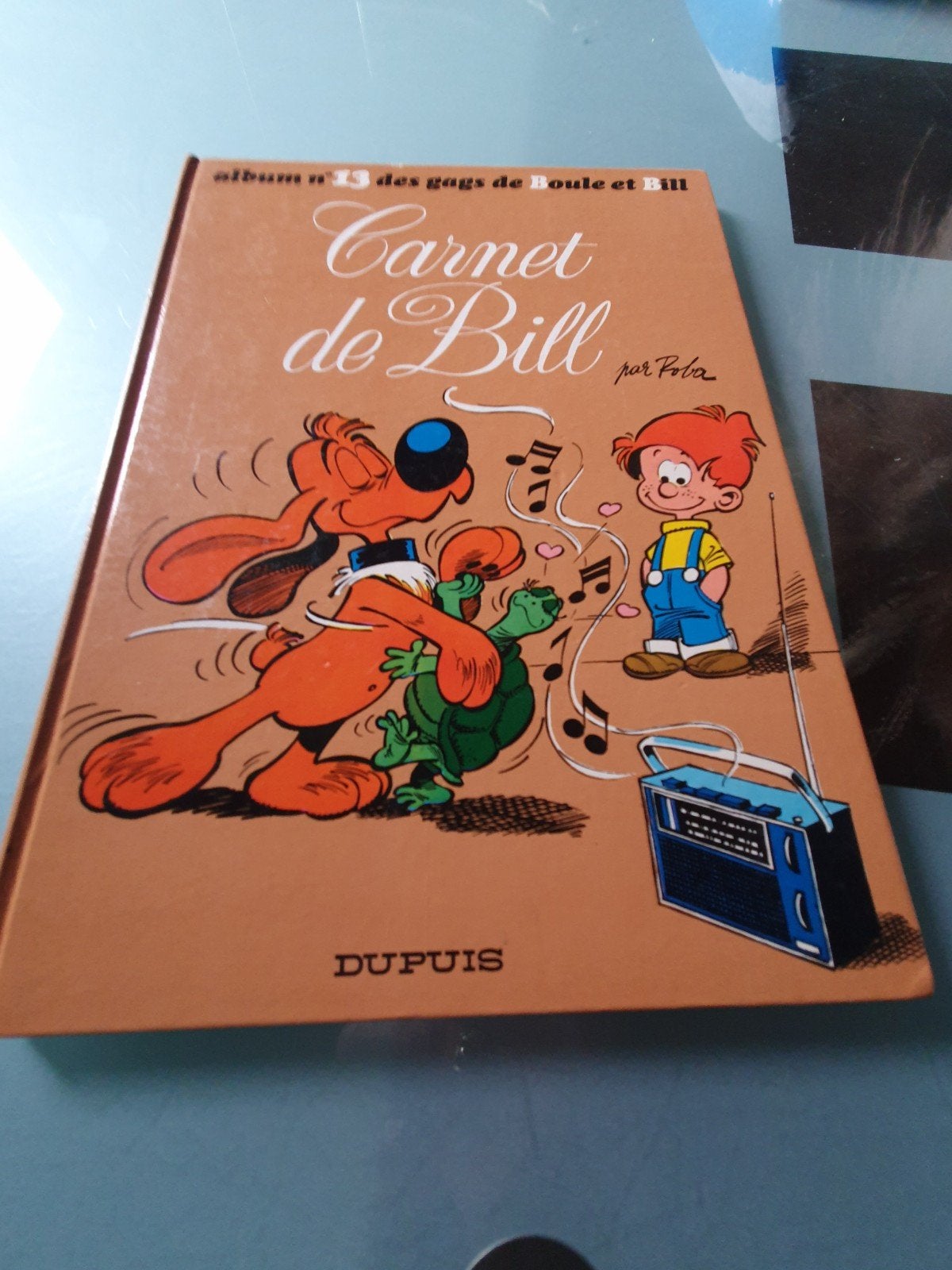 boule et Bill carnet de Bill réédition 1976, Enlèvement ou Envoi