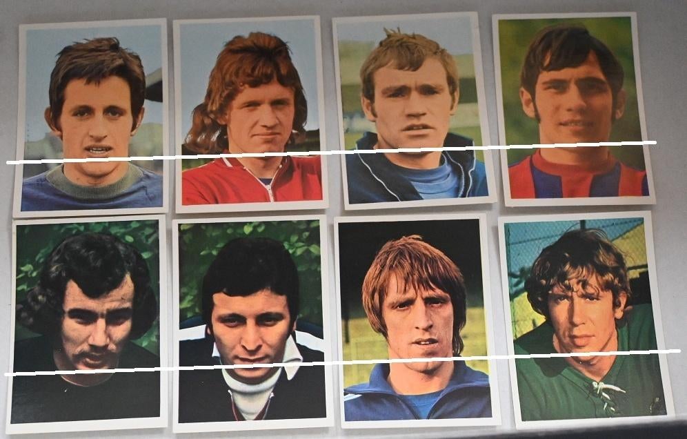 VanderHout/73/74/STVV Sint Truiden/8 pièces, Envoi, Comme neuf, Cartes de joueur