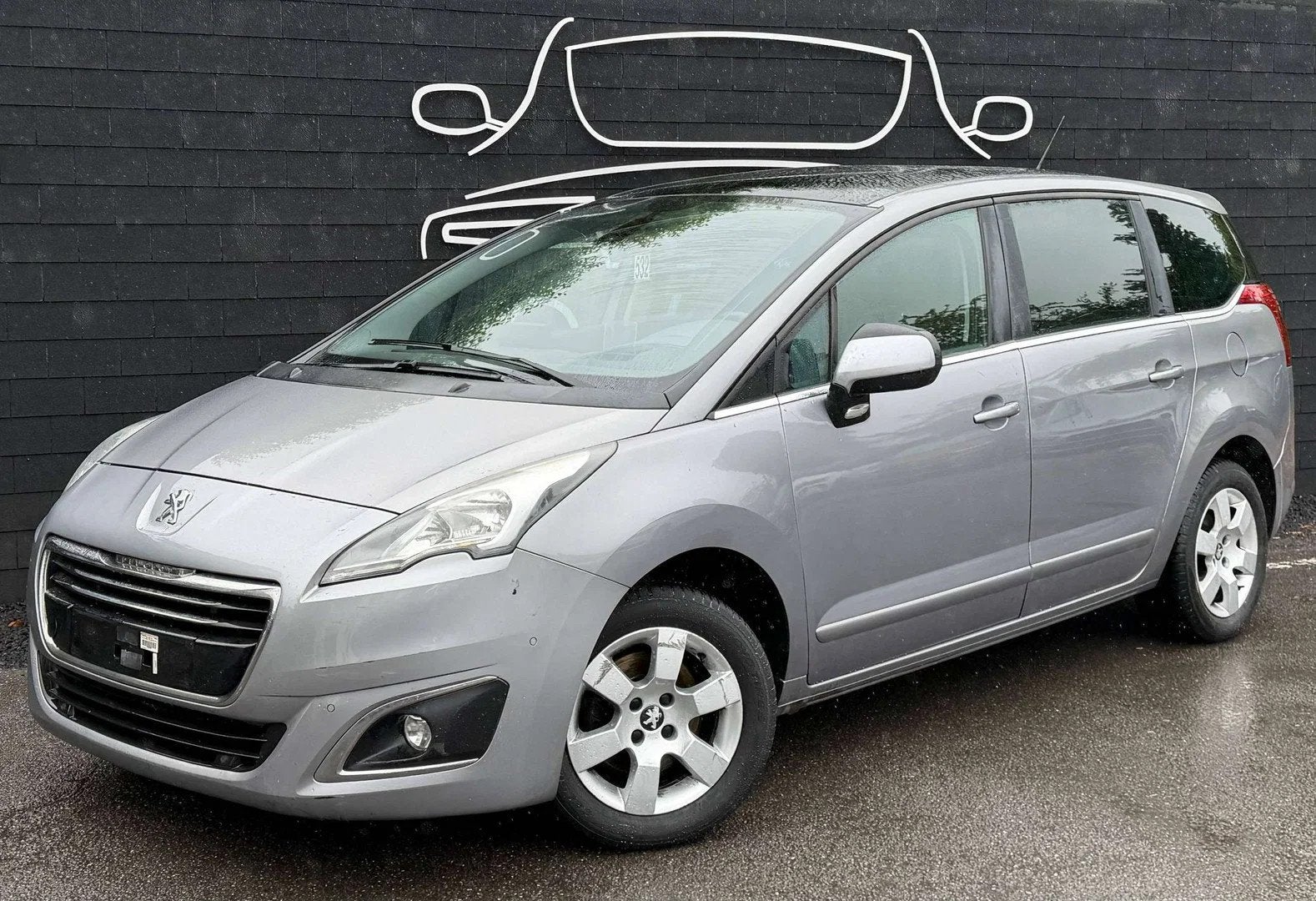 Peugeot 5008 1.6 BlueHDi+5 PLACES+BOITE AUTO+CAMERA+PANO+HUD, Commande vocale, Argent ou Gris, Achat, Euro 6