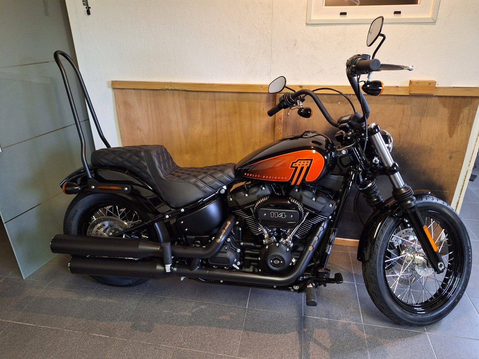 harley streetbob 114" 2021, 2 cilinders, Particulier, Meer dan 35 kW, 1868 cc