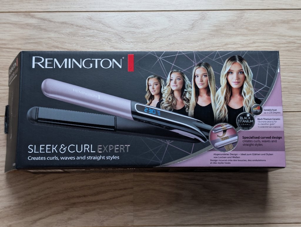Remington S6700 Sleek and Curl Stijltang, Ophalen, Zo goed als nieuw, Krultang of Stijltang