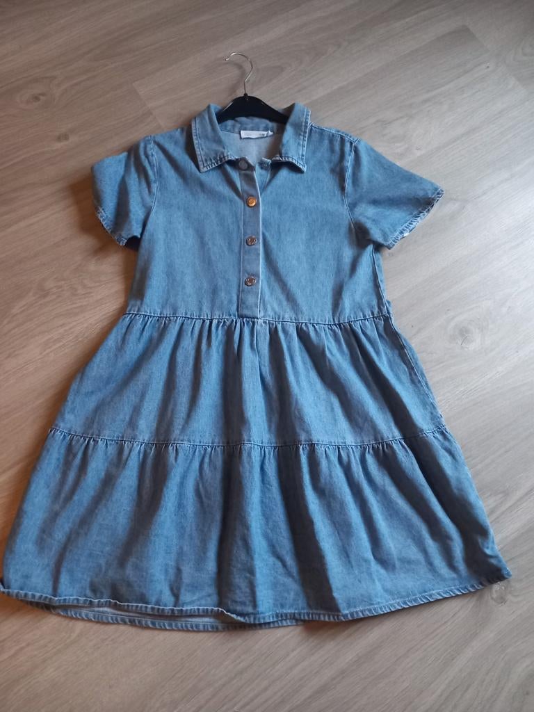 Jeanskleedje zara 11 - 12 jaar, Kinderen en Baby's, Kinderkleding | Maat 152, Ophalen, Meisje, Zo goed als nieuw, Zara