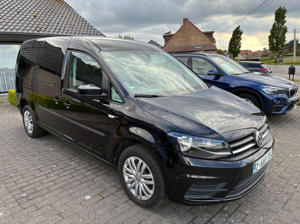VW Caddy 20 TDI  , Dubbele Cabine  16900 + BTW, Auto's, Voorwielaandrijving, Stof, 4 cilinders, Volkswagen