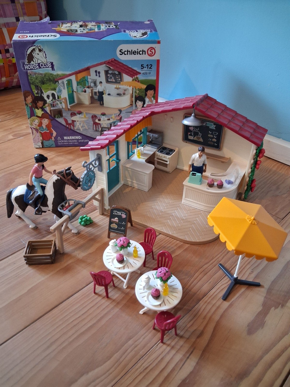Schleich Horse Club, paardencafé, 42519, Ophalen