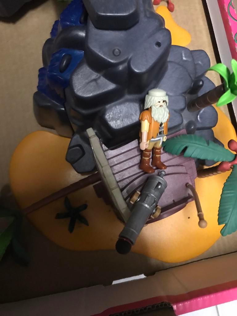 Playmobil piratenhol en vuurtoren, Enlèvement, Comme neuf