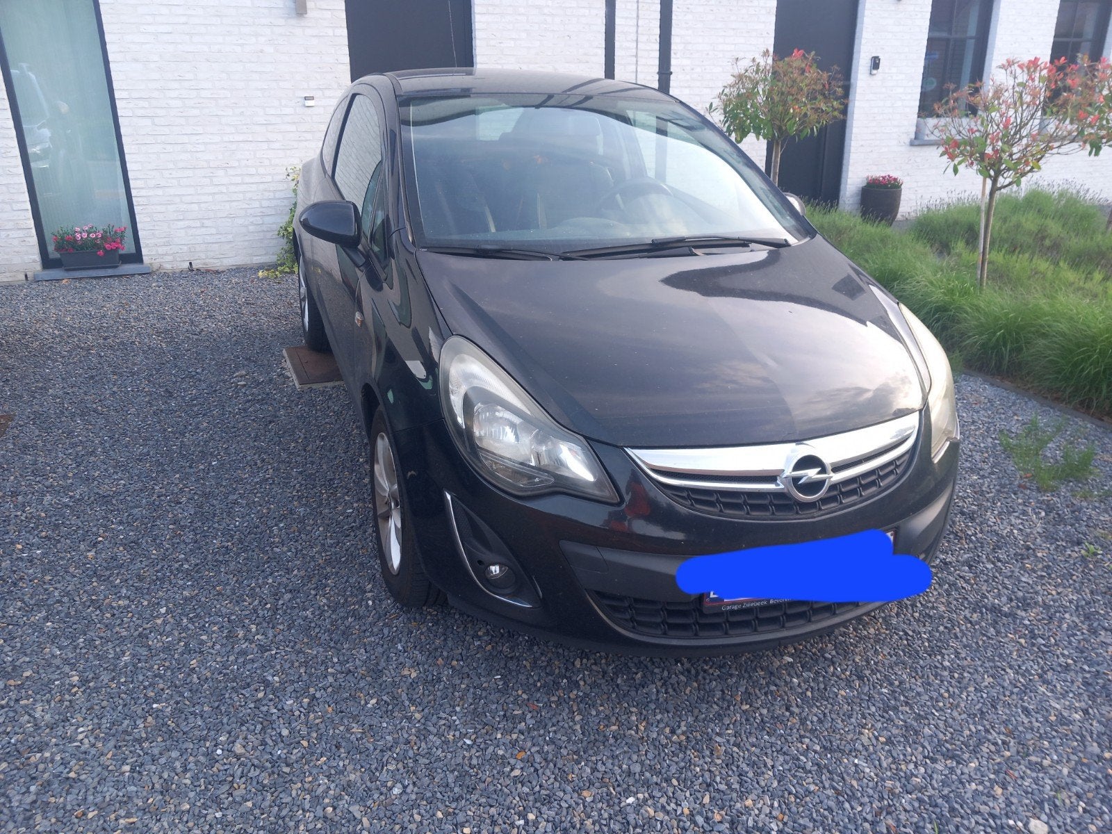 Opel Corsa 2014, 1.2, Euro 5, Leder en Stof, Zwart, Handgeschakeld