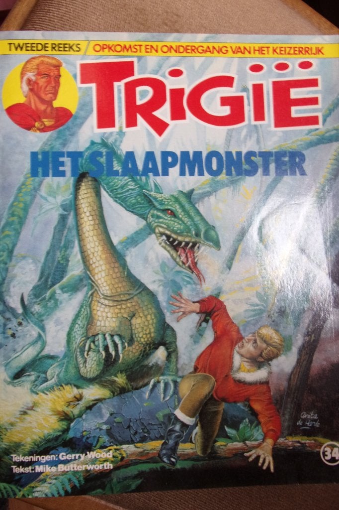 trigie : complete reeks nr 1 tot en met 34   softcovers, Boeken, Ophalen of Verzenden