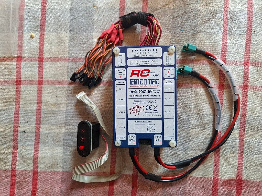 EMCOTEC DPSI 2001 RV, Hobby en Vrije tijd, Modelbouw | Radiografisch | Vliegtuigen, Ophalen of Verzenden, Gebruikt