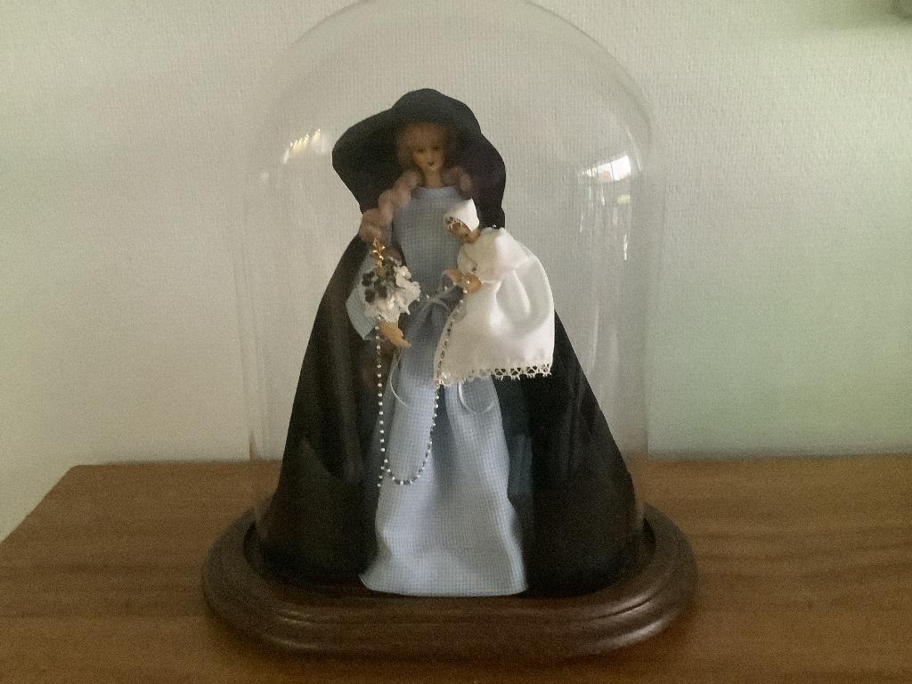 Lieve vrouw onder stolp van clarissen Turnhout, Antiek en Kunst, Ophalen