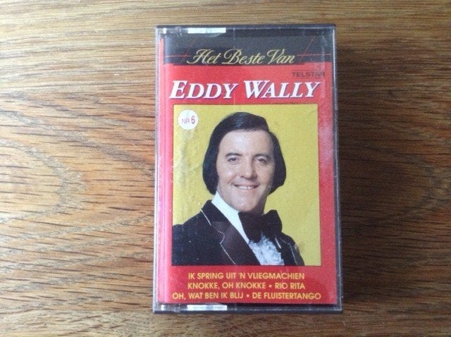 muziekcassette eddy wally, Ophalen of Verzenden, Nederlandstalig, 1 bandje, Origineel