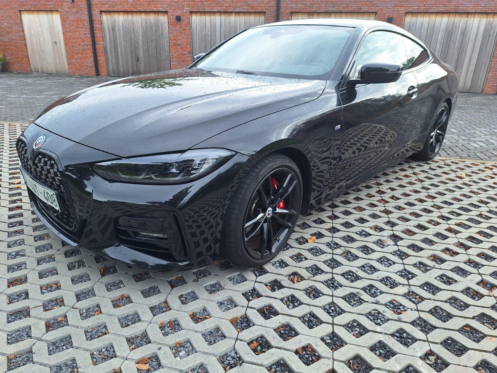 Bmw 420 i .met 35677klm 1ste eigennaar 10 maand 2022, Autos, Cuir, Achat, Entreprise, Noir