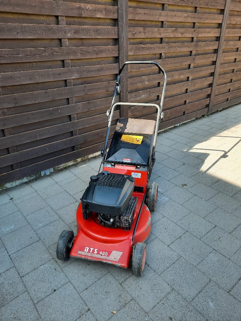 Benzine grasmaaier - BTS - 45 cm, Jardin & Terrasse, Tondeuses à gazon, Enlèvement, Utilisé, Tondeuses à gazon à essence