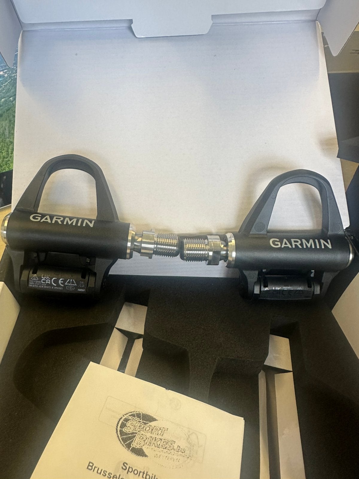 SPLINTERNIEUWE GARMIN RS200 PEDALEN, Fietsen en Brommers, Ophalen