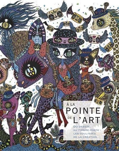 À la pointe de l'art - Du dessin au timbre poste, Enlèvement ou Envoi, Utilisé