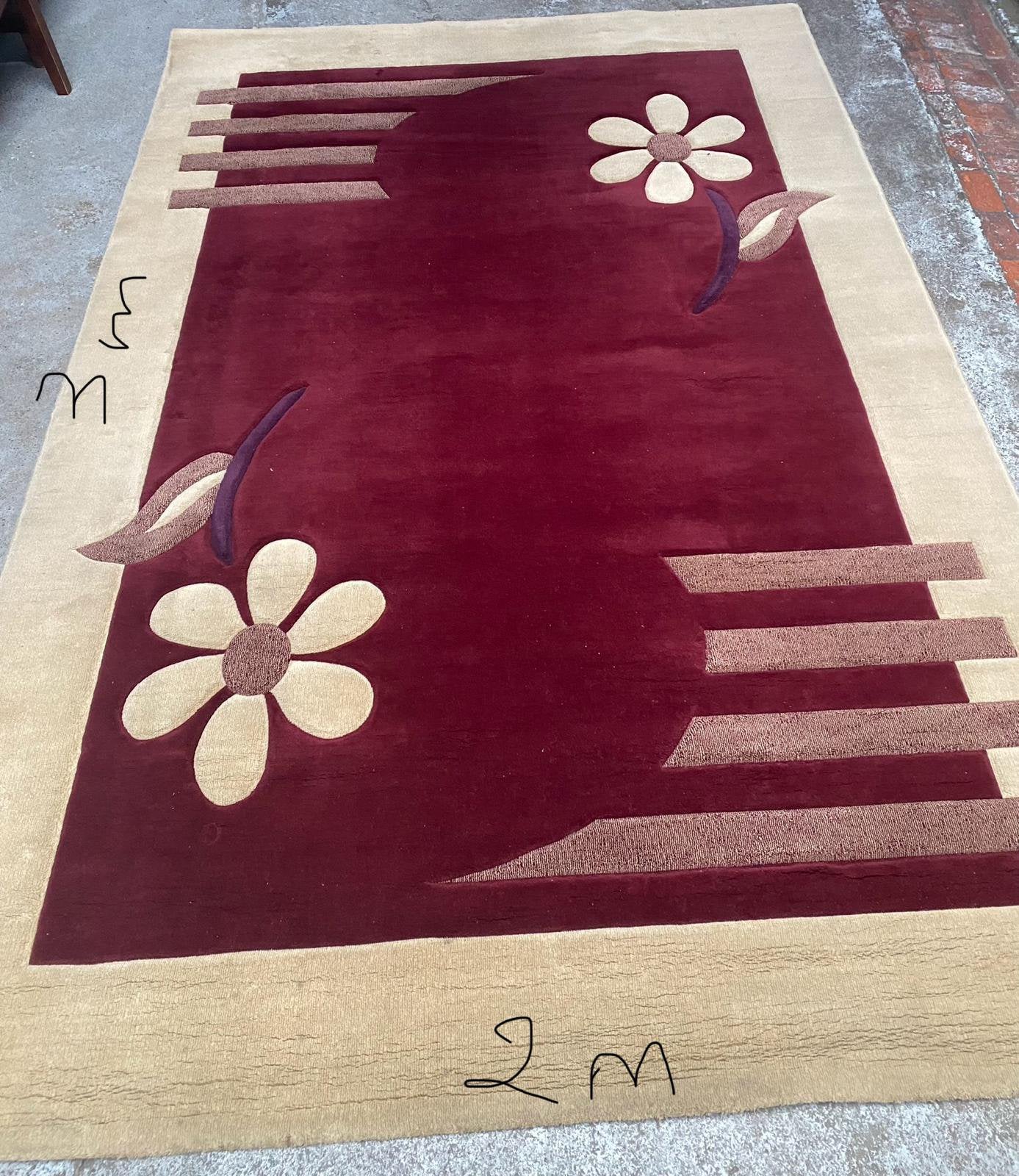 Tapijt, Ophalen, 150 tot 200 cm, Vintage, 200 cm of meer