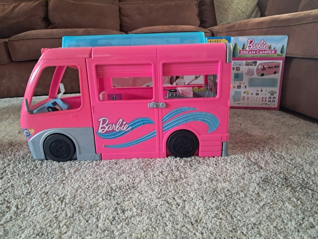 Barbie Dreamcamper, Kinderen en Baby's, Ophalen, Zo goed als nieuw, Barbie