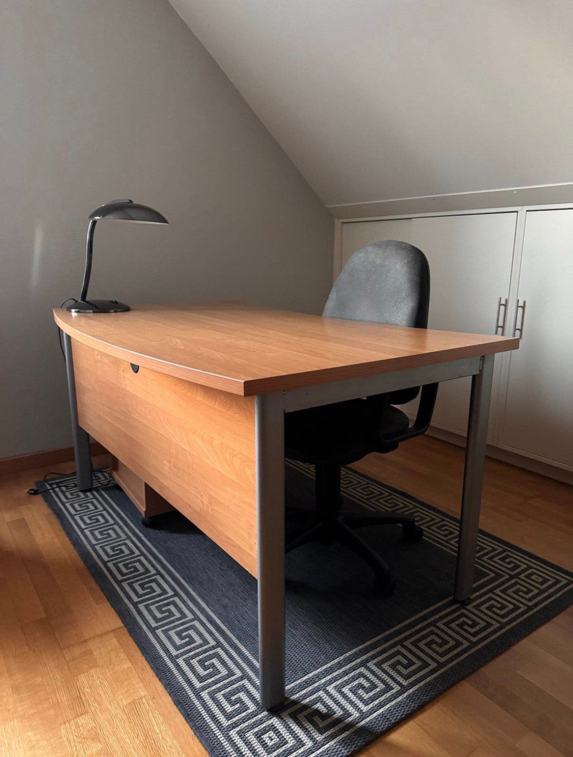 Mooie bureau met ladeblok en stoel, Huis en Inrichting, Ophalen, Gebruikt
