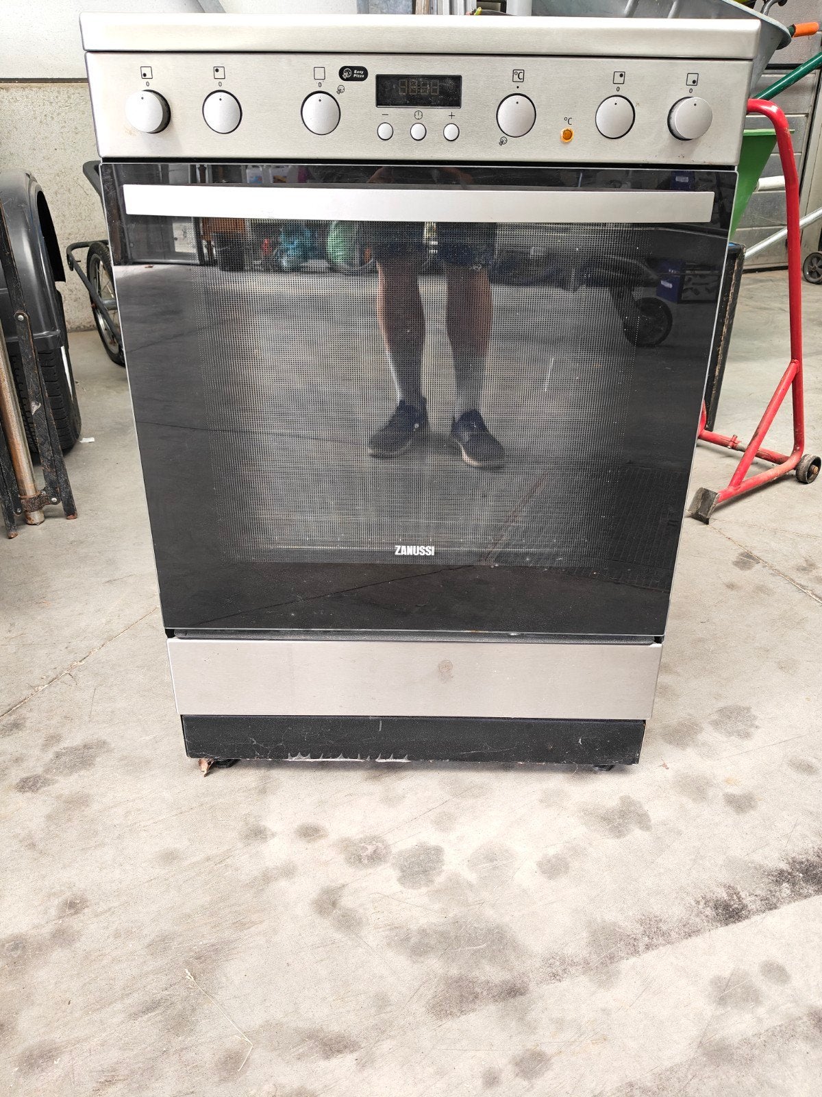 Zanussi elektrisch fornuis met keramische kookplaat + oven, Electroménager, Électroménager & Équipement Autre, Enlèvement, Utilisé
