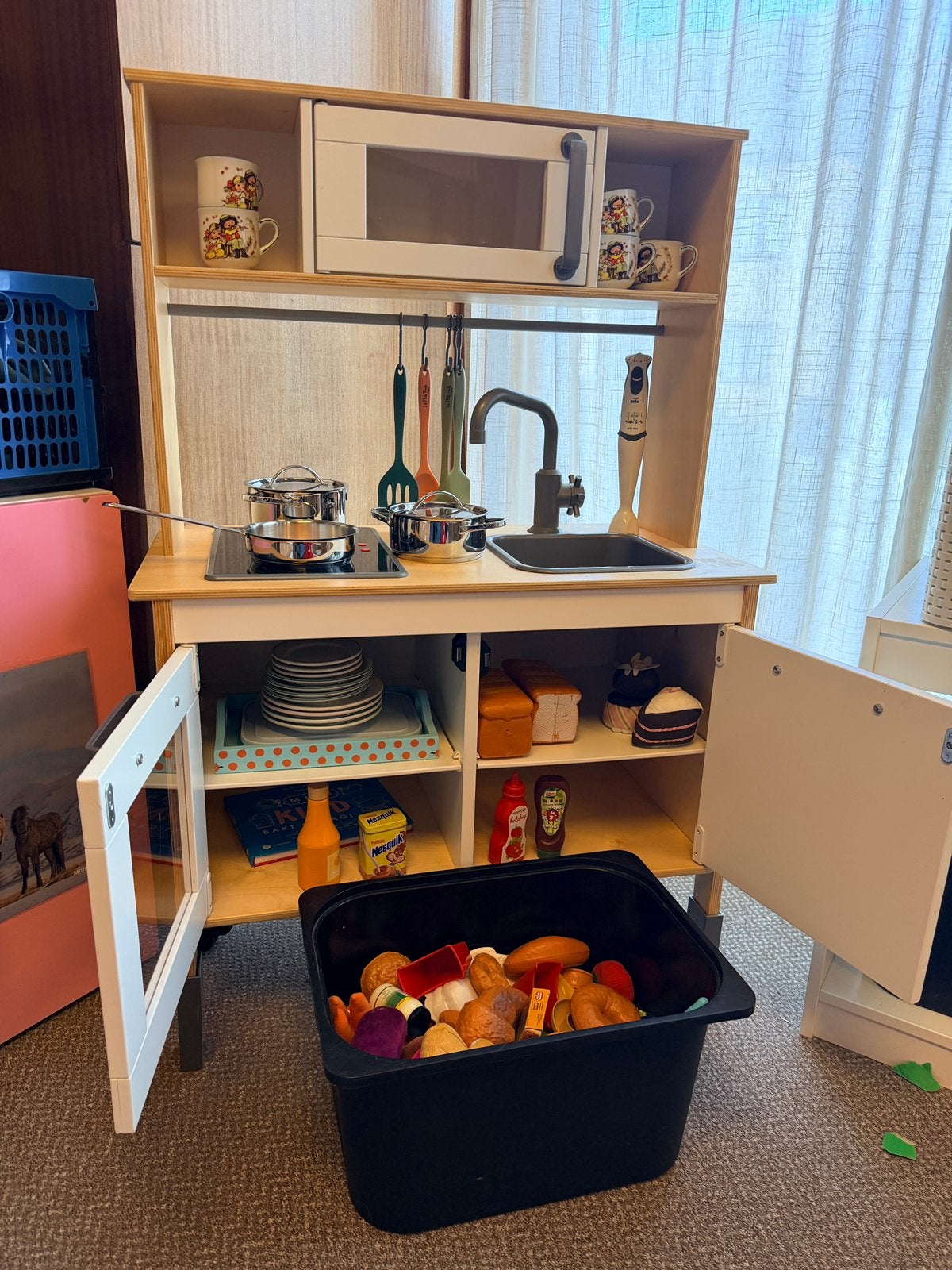 Ikea keuken met vele accessoires., Ophalen, Gebruikt