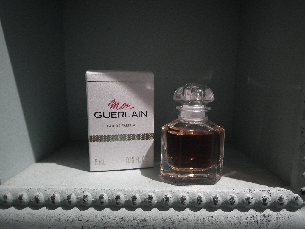 Eau de Parfum van Mon Guerlain (5 ml), Verzamelen, Verzenden, Nieuw, Miniatuur, Gevuld