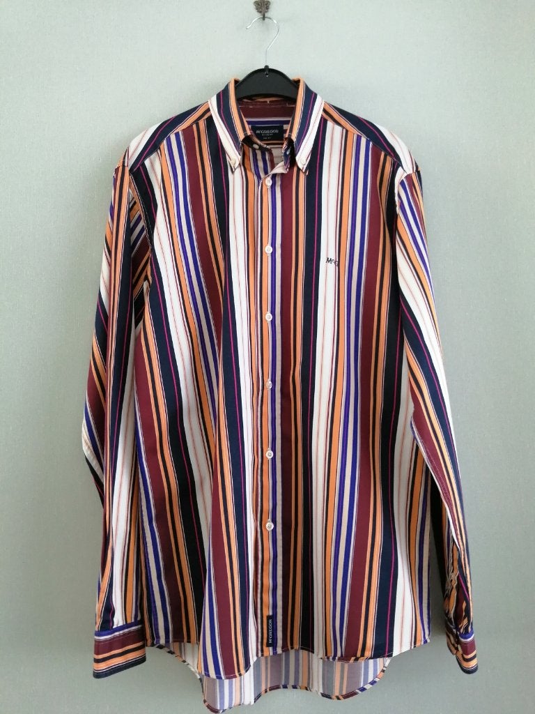 jolie chemise rayée McGregor taille M, Vêtements | Hommes, Chemises, Enlèvement ou Envoi, Comme neuf, MC GREGOR, Tour de cou 39/40 (M)