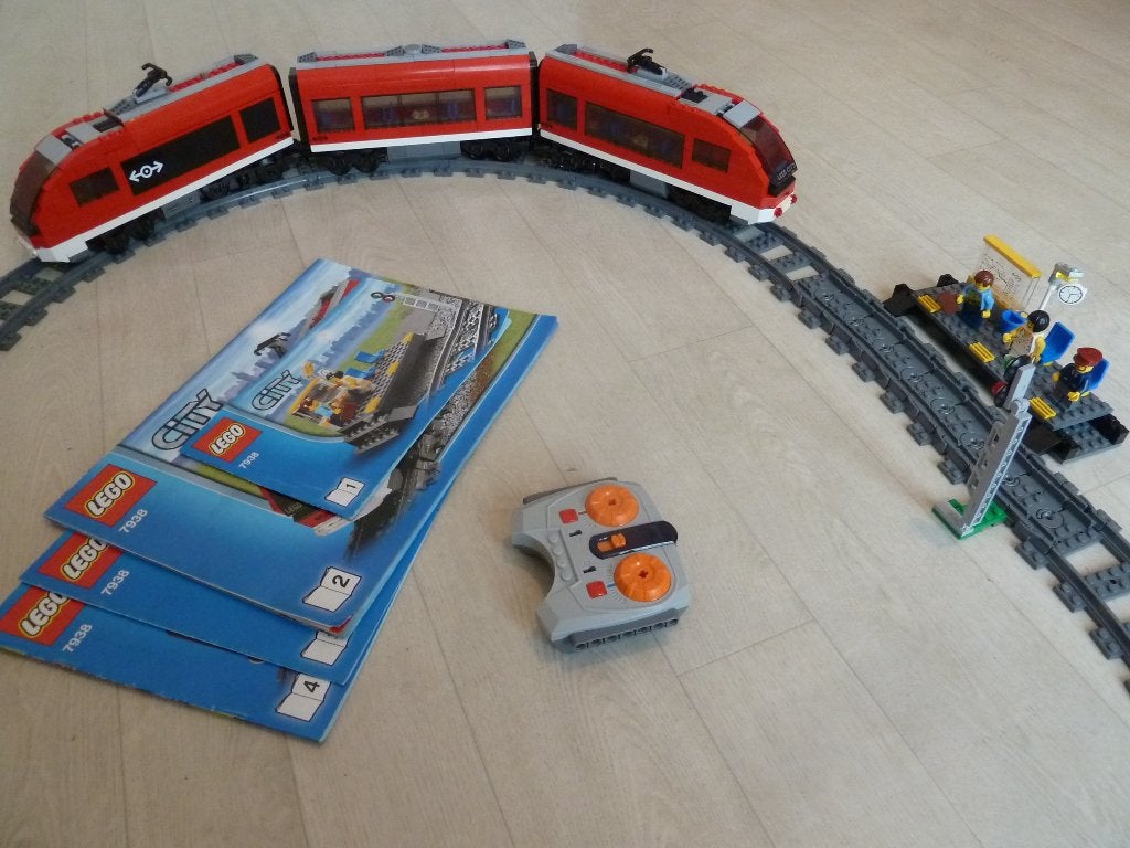 Lego City Trains 7938 Train de voyageurs, City, Enlèvement ou Envoi, Lego, Ensemble complet