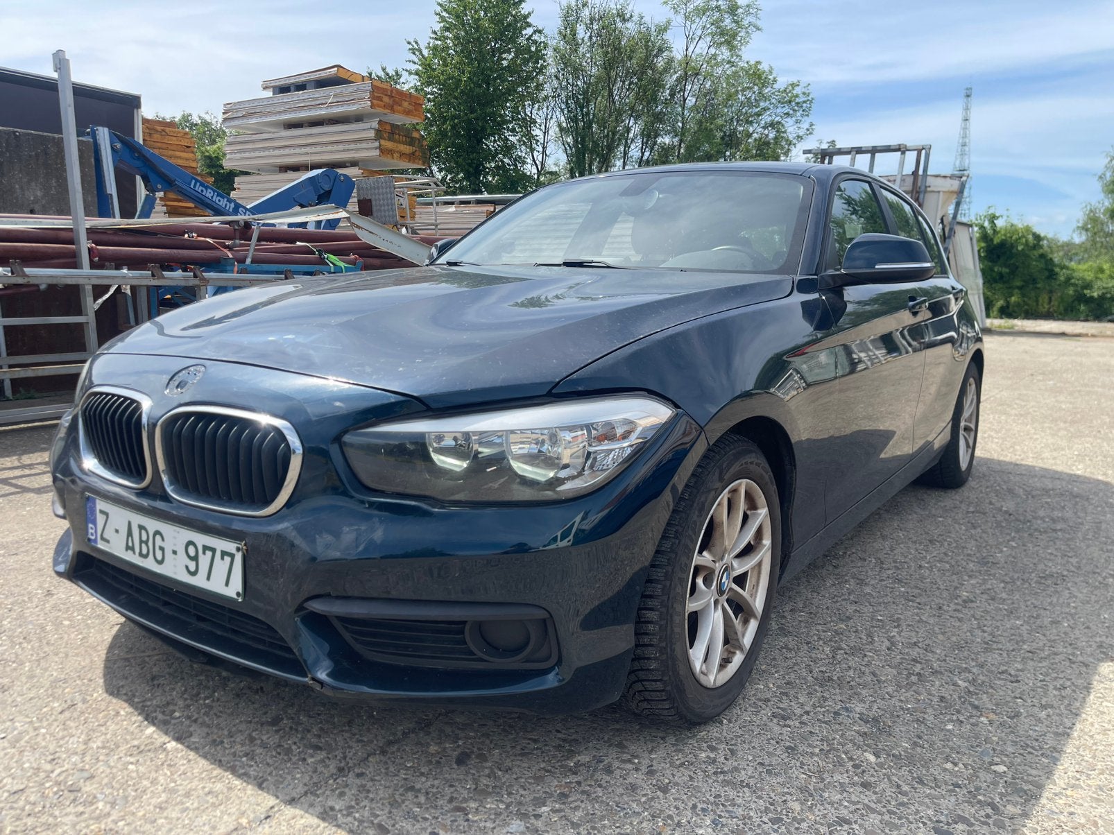 BMW 116D F20 Lci 1.5 Diesel, Auto's, BMW, 1 Reeks, 4 cilinders, Blauw, 5 deurs